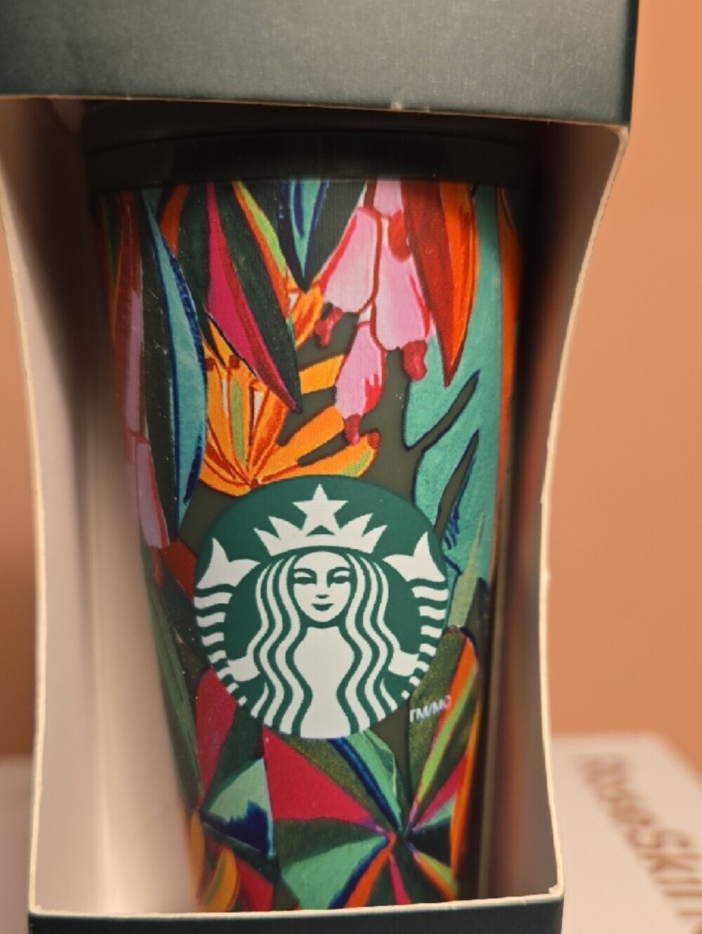 STARBUCKS FARM RIO 2025 BRAZILIAN TROPICAL BANANA LEAVES Mini Tumbler  KEYCHAIN - Picture 6 of 6